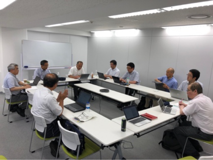 共同研究調整サブグループ会合の様子